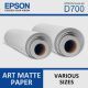 EPSON SureLab Pro ArtMatte Paper for D700 Printer (Various Sizes)