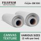 FUJIFILM DX100 Canvas Texture Printer Paper (2 Rolls per Box - Various Sizes)