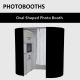 Oval-Shaped Photo Booth
