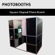 Square-Shaped Photo Booth