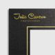 BRANDED CONTEMPORARY MOUNTS Black/Gold (packs of 100)