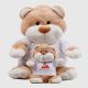 CUDDLY TOYS 50cm with printable t-shirt (each) - assorted