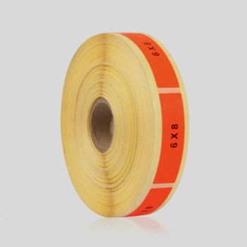 6X8 Instructive Labels (Orange)