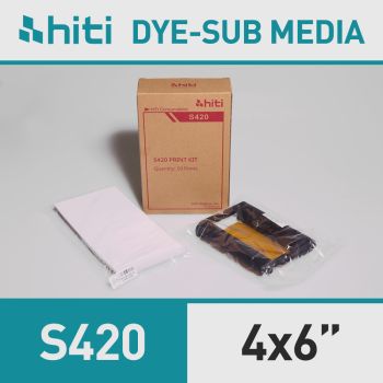 HITI S400/S420 G2 4x6" Media Pack (50 Prints Per Box)
