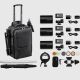 Godox AD100Pro pocket flash: 3 Head Kit + CB-17 Roller Backpack 