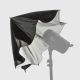Black / White Reflective Non-Reversible Umbrella (ø100cm)