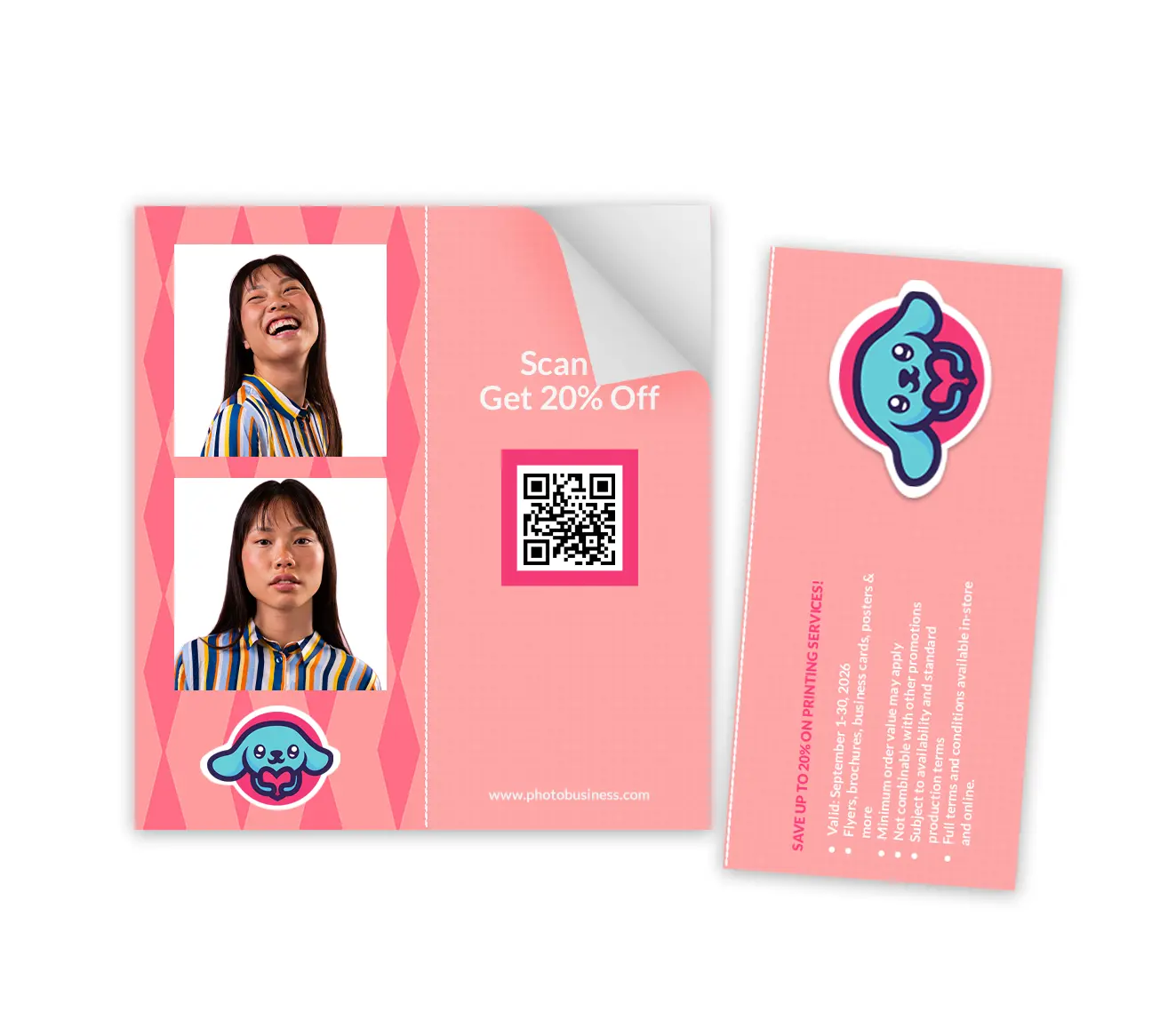 DNP DS620 Perforated 3-Stripe Sticker Media